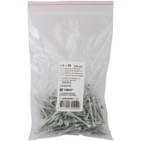 Шурупы оцинкованные, универсальные 3,5 х 35 100 шт Фасовка (20235-0)