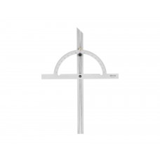 Угломер-транспортир мод. УТ 10-170° (200x400мм 1°) регулир.рейка (ГРСИ №93019-24) Мicron