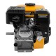 Двигатель бензиновый RX-17K, 7 л.с., 212 см3, горизонтальный вал шпонка 19 мм Denzel (95101)