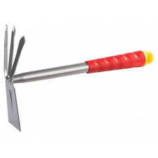 Садовая мотыжка 305 мм, 3 зубца, прямое лезвие, коннекторная система GRINDA 8-421435_z01