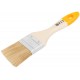Кисть флейцевая Стандарт-Плюс, натур.светлая щетина, деревянная ручка 2 (50 мм) (01045)