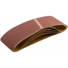 Ленты шлифовальные бесконечные, водостойкие, на тканевой основе, 5 шт., 75х533 мм Р 320 (39700)