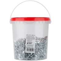 Саморезы для листовых пластин, остроконечные 4,2 х 13 (фасовка Ведро 1000 шт) (22713-7В)