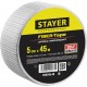 STAYER FIBER-Tape, 5 см х 45 м, 3 х 3 мм, самоклеящаяся серпянка, Professional (1246-05-45_z01)