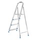 Стремянка, 4 ступени, стальная, оцинкованная Сибртех (97836)