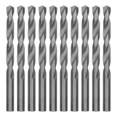 Сверло по металлу, 10 мм, полированное, HSS, 10 шт, цилиндрический хвостовик Matrix
