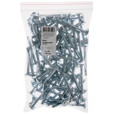 Винт мебельный (DIN 603) 6х60 100 шт Фасовка (27635-0)