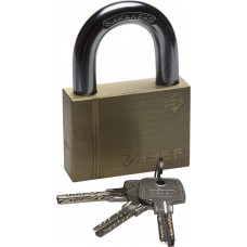 Замок навесной 70 мм, латунный корпус ЗУБР 37299-70