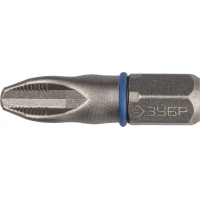 Биты торсионные PZ3, 25 мм, 2 шт ЗУБР 26013-3-25-2