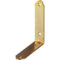 Узкий мебельный уголок 75 x 75 x 17 x 2 мм желтый цинк ЗУБР УМ-2.0 31031-75