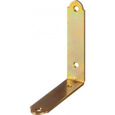 Узкий мебельный уголок 75 x 75 x 17 x 2 мм желтый цинк ЗУБР УМ-2.0 31031-75