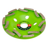 Чашка алмазная зачистная 125 мм, двухрядная Сибртех (72955)