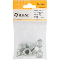 Гайка оцинкованная М12 DIN 934 (фасовка 8шт.) (28412-3)