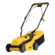 Газонокосилка электрическая GMC-1200, шир.,32см, 1200 Вт, 3 уров., травосб. 30 л Denzel (96628)