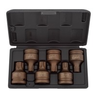 Набор ударных головок T70-T100, M16, M18, 6пр. 3/4