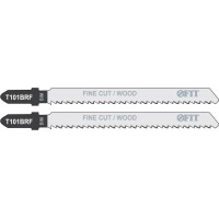 Полотна по дереву, Bimetal, шлифованные под свободным углом, реверс. зубья, 100/74/2,5 мм (T101BRF), 2 шт. (40956)