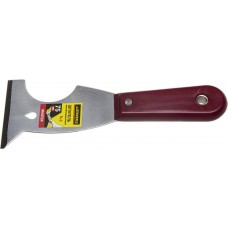 Шпатель многофункциональный 75 мм, пластиковая ручка, стальной STAYER 10031