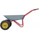 Тачка садовая двухколесная, 65 л, грузоподъемность 90 кг (77615)