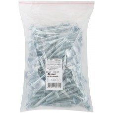 Винт мебельный (DIN 603) 6х80 100 шт Фасовка (27637-0)