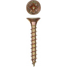 Саморез универсальный 25 х 3.0 мм, жёлтый цинк, 70 шт СУ-Ж ЗУБР 300396-30-025