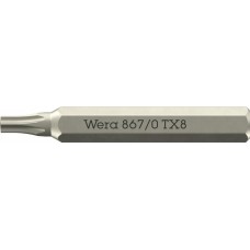 867/0 Micro TORX бита, TX 8 x 30 мм, хвостовик шестигранный 5/32