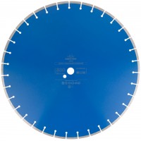 Диск отрезной алмазный по бетону, 500 х 3.8 х 7 х 25.4 мм (37334М)