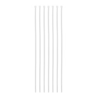 Хомуты, 400 x 4.8 мм, пластиковые, белые, 50 шт Сибртех (45538)