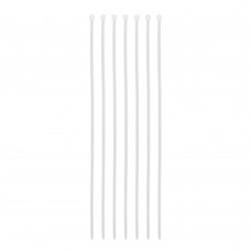 Хомуты, 400 x 4.8 мм, пластиковые, белые, 50 шт Сибртех (45538)