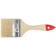 Кисть флейцевая Стандарт, натур.светлая щетина, деревянная ручка 3 (75 мм) (01037)