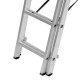 Лестница, 3 х 9 ступеней, алюминиевая, трехсекционная, Сибртех (97819)