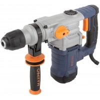 Перфоратор демонтажный 1200 Вт; 880 об/мин; 4,5 Дж; 3 режима; Д/Б/М-40/28/13; 4,95 кг; SDS-PLUS; антивибрационная ручка; резиновые вставки MAX-PRO 85091