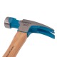 Молоток-гвоздодер,560 г, угол 75, магнит, обрезиненная рукоятка AMERICAN HICKORY GROSS (10419)
