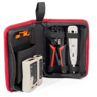 Набор для работ с сетевым кабелем LAN-4 серия ПРОФИ (КВТ) (85935)