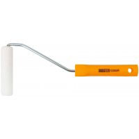 Ролик, ядро 15 мм, полиэстр филт, ворс 6 мм, ручка 27 см желт., 100 мм (30-1035)