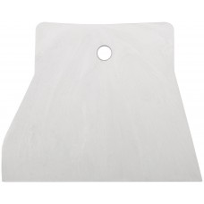 Шпатель резиновый белый 100 мм (06886)