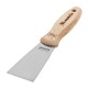 Шпательная лопатка из нержавеющей стали, 50 мм, буковая рукоятка, EFP Matrix (85611)