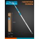 Скребок для удаления снега с крыши, телескопический, 1,9 - 5,8 м, 620 мм, PROLine GRINDA 39945
