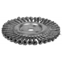 Щетка дисковая для УШМ 200 мм, жгутированная стальная проволока 0.5 мм STAYER Professional 35120-200