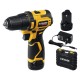 Дрель-шуруповерт бесщеточная 12 В, 35 Н·м, 2 АКБ (2 А·ч), кейс STEHER CDB-120-2