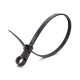 Стяжка нейлоновая КСО 4х150 (черн) (100шт) (Fortisflex) (80533)