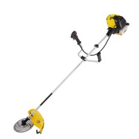 Триммер бензиновый DTL-52, 52 см3, неразъемная штанга, состоит из 2 частей Denzel (96265)