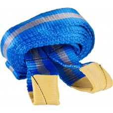 Трос буксировочный 2 петли, 10 т, ширина ленты 60 мм, длина 5 м ЗУБР 61216-10