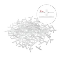 Крестики для плитки Т-образные 3 мм, 150 шт ЗУБР 33813-3