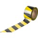 Лента сигнальная 75 мм, 200 м, желто-черная ЗУБР 12242-75-200