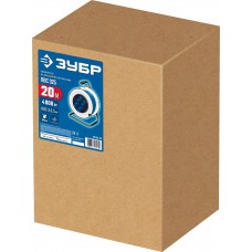 ЗУБР ПВС-325, ПВС, 3 x 2.5 мм2, 20 м, 4000 Вт, IP44, силовой удлинитель на стальной катушке, Профессионал (55102-20)