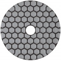 Алмазный гибкий шлифовальный круг АГШК (липучка), сухое шлифование, 100 мм, Р 100 (39852)