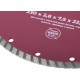 Диск отрезной алмазный турбо (сухая и влажная резка) 230х2,4х7,0х22,2 мм (37270)