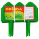 GRINDA 14 х 310 см, зеленый, декоративный бордюр для клумб (422221-G)