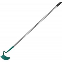 Мотыга PH-225 ALU, 225 х 80 х 1465 мм, D-образный профиль, углеродистая сталь, антикор. покрытие, алюминиевый черенок, PROLine GRINDA 39599