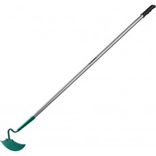 Мотыга PH-225 ALU, 225 х 80 х 1465 мм, D-образный профиль, углеродистая сталь, антикор. покрытие, алюминиевый черенок, PROLine GRINDA 39599